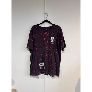 Ice Nine Kills Saw Shirt Mens XL Black Blood Splatter Horror Band Tee T-Shirt